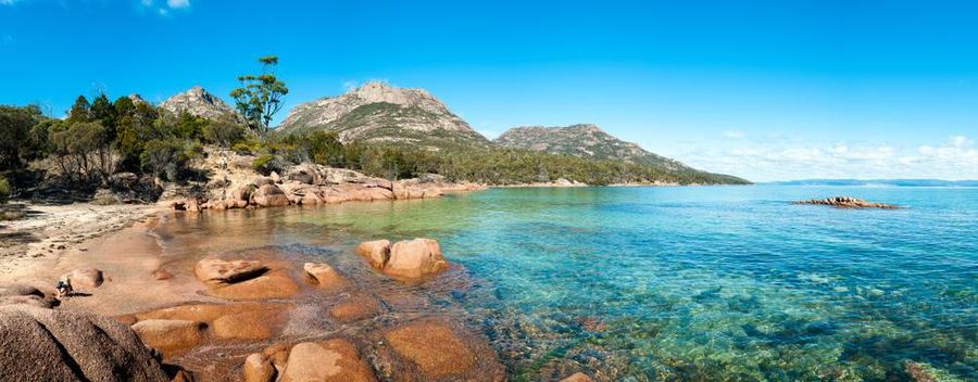 Freycinet over water