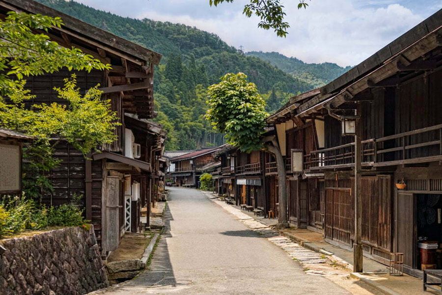 tsumago in the Kiso Valley